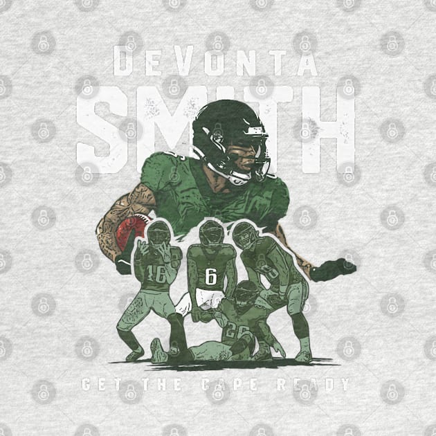 Devonta Smith Philadelphia Team Celebration by Chunta_Design